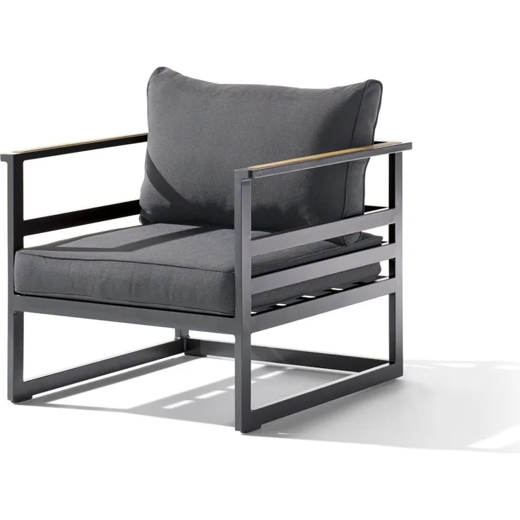 Sieger Sydney Lounge 1- Sitzer eisengrau/grau