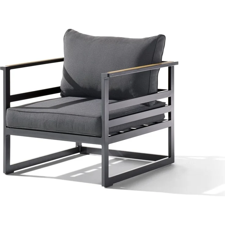 Sieger Sydney Lounge 1- Sitzer eisengrau/grau – Bild 1