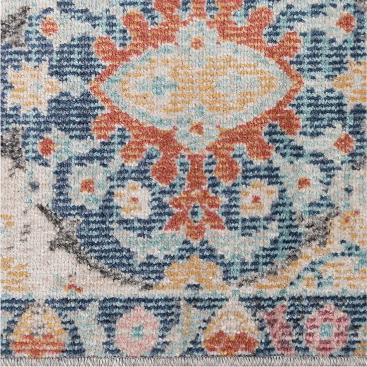 Carpetia Outdoorteppich In- und Outdoor, rechteckig, Höhe: 5 mm, mit orientalischem Vintage-Ornamentmuster – Bild 3