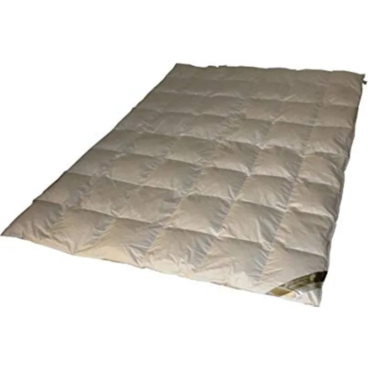 White Sibiria Schneegänseflaum leichte Daunendecke Bettdecke 155x220 cm 800g