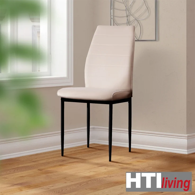 HTI-Living Madison Velvet Creme Stuhl – Bild 2