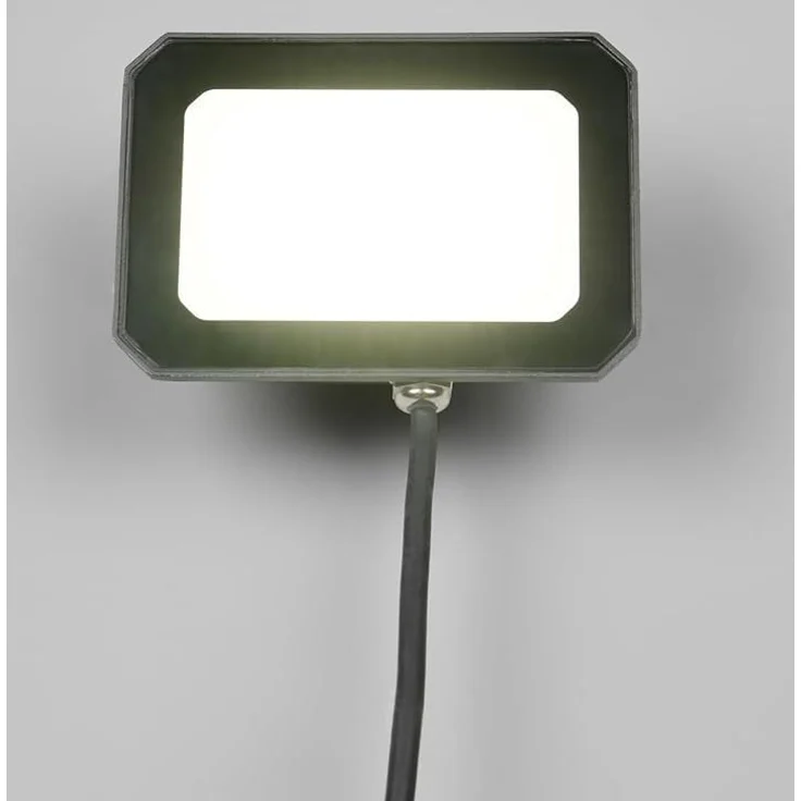 LED Flutlichtstrahler FUNCHAL 30W Aluminium Schwarz, IP65, Breite 14,5cm – Bild 9