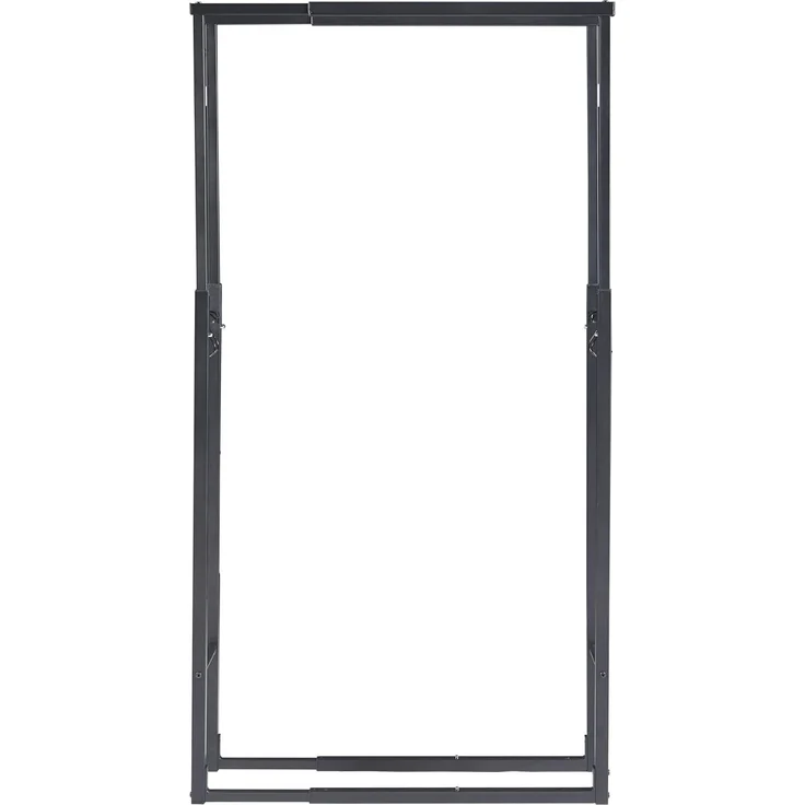 Kaminholzregal Kasan verstellbar H100-150xB40-65xT25cm [en. casa] – Bild 4