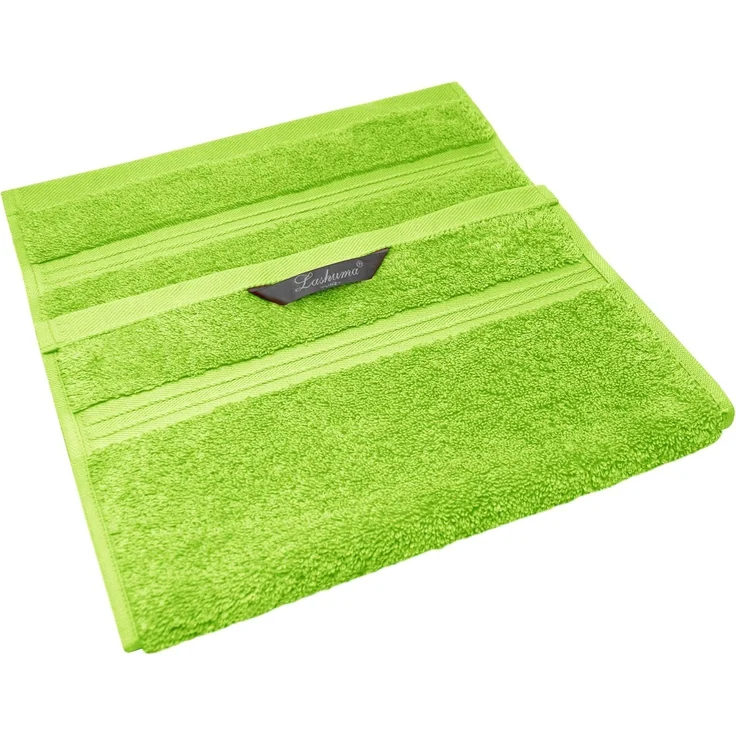 Lashuma Gästehandtücher Linz, Frottee (4-St), Grüne Gästetücher flauschig 30x50 cm – Bild 9
