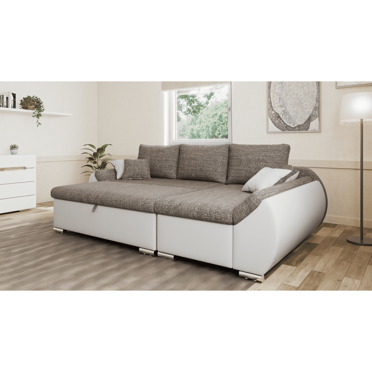 Ecksofa Auro von Jan-Art mit Schlaffunktion | verschiedene Farben erhältlich – Bild 5