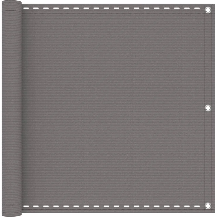 vidaXL Balkonsichtschutz Rechteckig 75 x 300 cm HDPE und Aluminium 4003244 – Bild 1