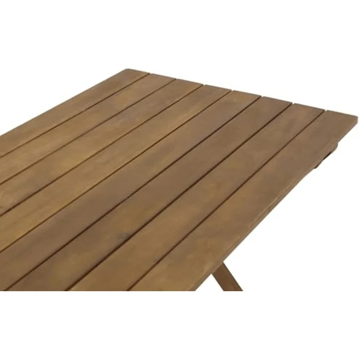 DEGAMO Gartentisch BAHIA 90x60cm, Akazie geölt, klappbar – Bild 5