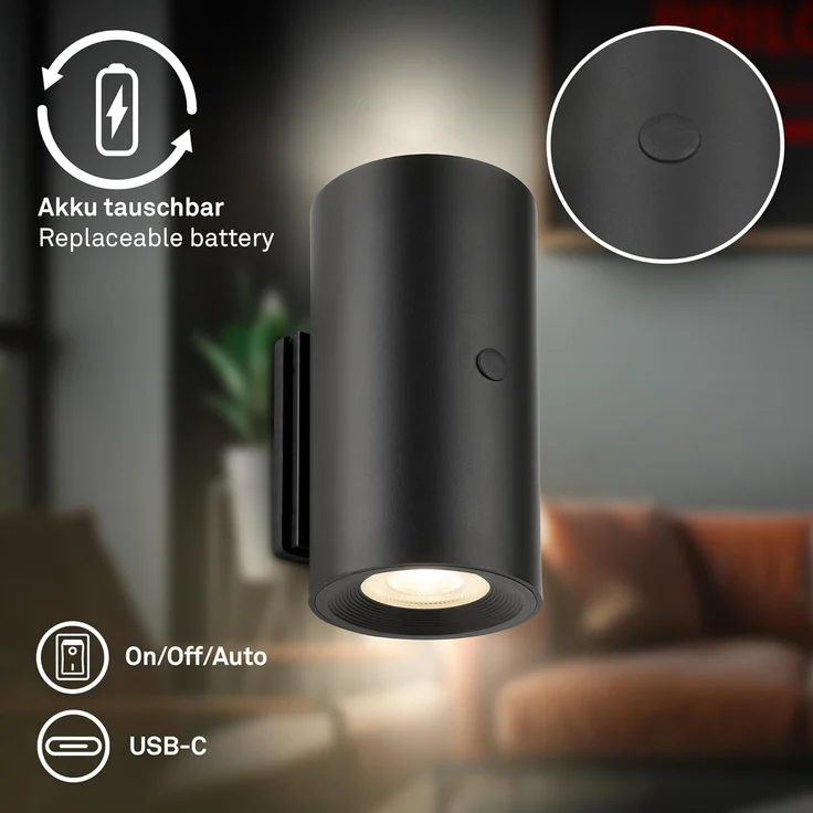 Briloner Leuchten LED Wandleuchte MISY 3942015 – Bild 8