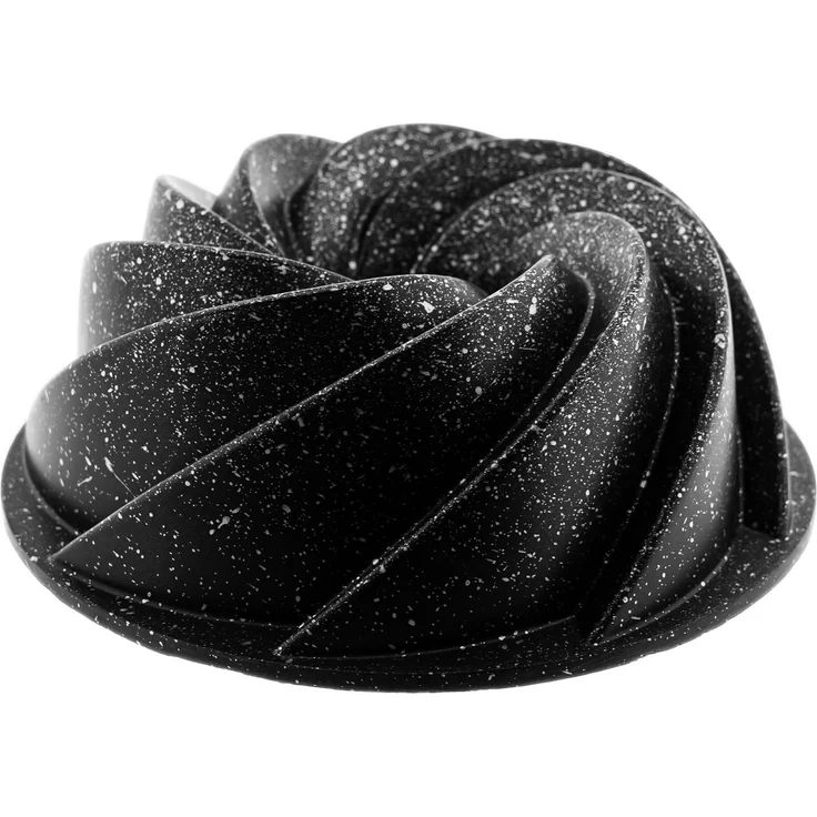Guss-Backform mit Rosenwirbel-Design Ø 25,5 cm – Elegante Kuchenform aus Guss – Bild 1