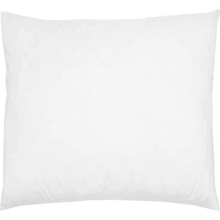 ZOLLNER Kopfkissen, Füllung: 100% Polyester, Seitenschläfer, Rückenschläfer, Bauchschläfer, Klimaneutrale Herstellung, allergikergeeignet, waschbar, 40x40 cm, 65% Polyester, 35% Baumwolle, vom Hotelwäschespezialisten