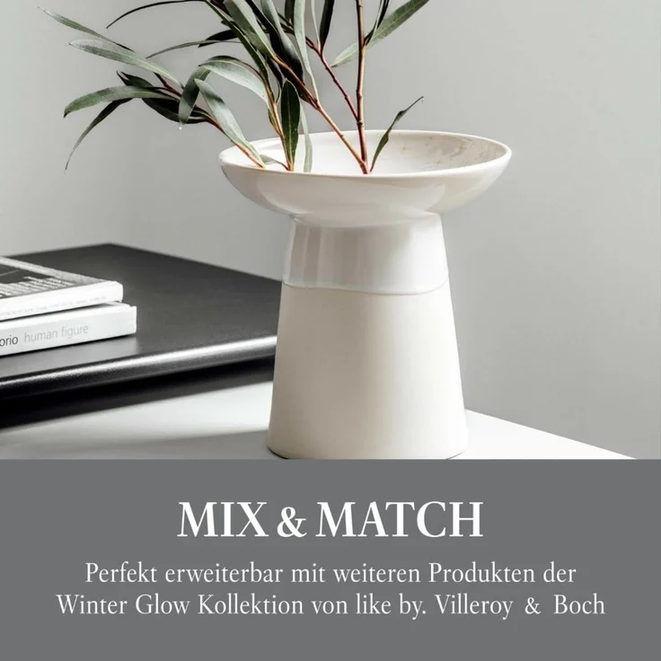 like. by Villeroy & Boch Winter Glow Vase 15,1 cm – Bild 6