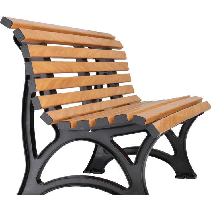 Blome Gartenbank Helgoland braun 3-Sitzer – Bild 3