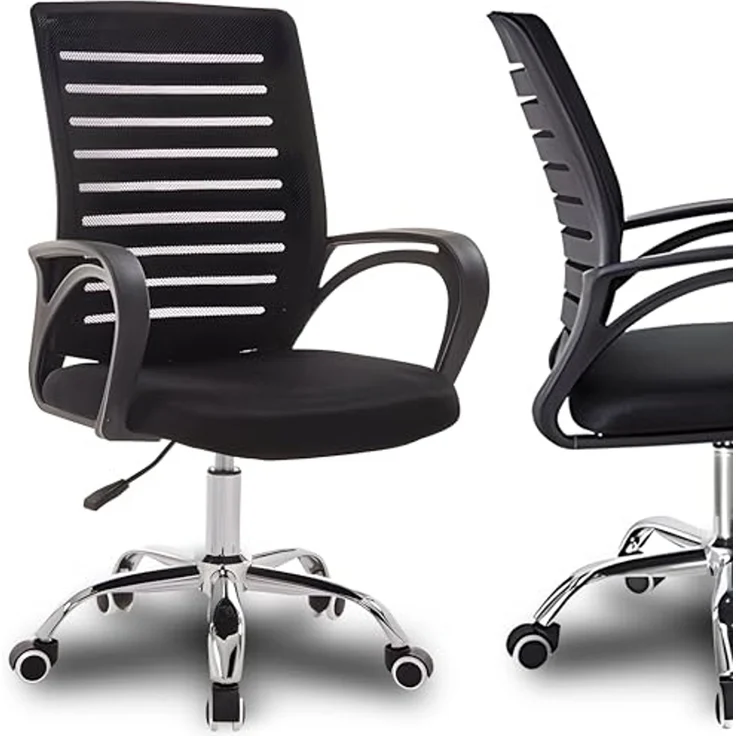 Retoo Bürostuhl Schreibtischstuhl Bürostuhl Ergonomisch Chefsessel Drehstuhl 150kg (Packung) – Bild 1