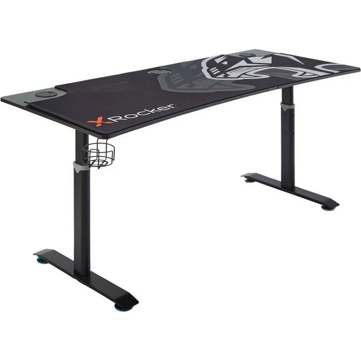 X Rocker Gamingtisch Cougar XL Ultra Wide Höhenverstellbarer Gaming Schreibtisch – Bild 5