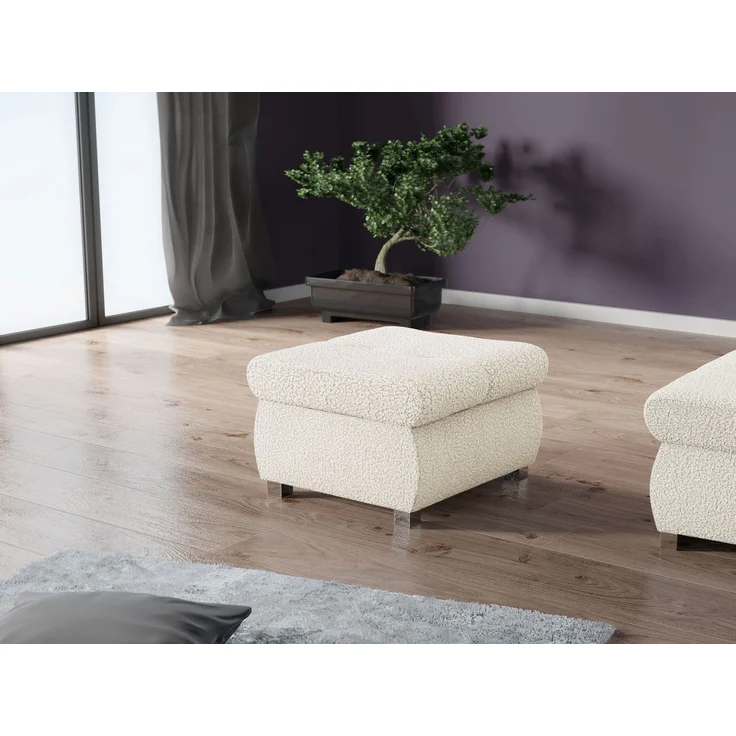 Polsterhocker Orkan Klein (Farbe: Manza 01) – Bild 2