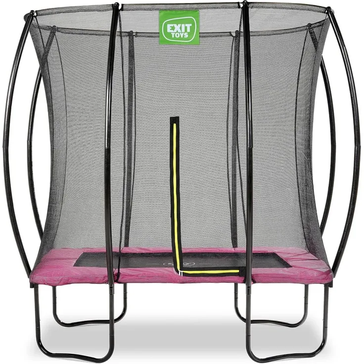 Exit Stahl Trampolin Silhouette | Rosa | 153x214 cm