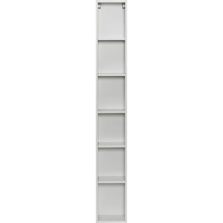 welltime Hochschrank Trento, Badmöbel, Badregal, Regal, Breite 25 cm Standregal, Badezimmer-Regal, für viel Stauraum