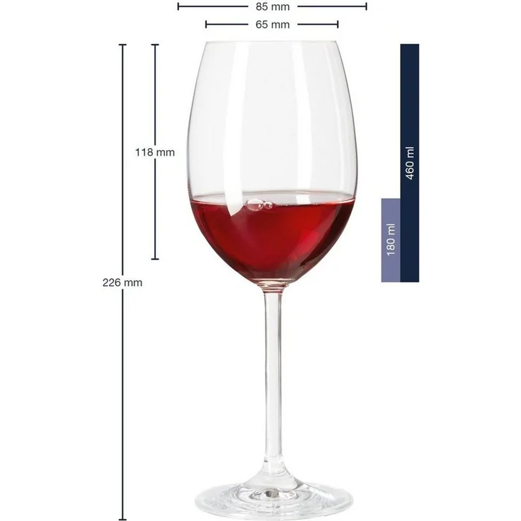 GRAVURZEILE Rotweinglas 2x Leonardo XL Weinglas Schlechter Tag, Guter Tag - Frag nicht!, Glas, Graviertes Geschenk für Partner, Freunde & Familie – Bild 4