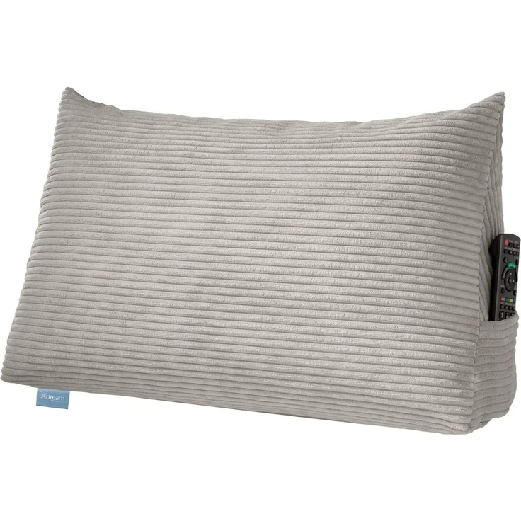 XDREAM Rückenkissen ergonomisches Keilkissen für Bett und Sofa, 1-tlg, als Kopfkissen oder Venenkissen verwendbar, mit praktischem Seitenfach – Bild 1
