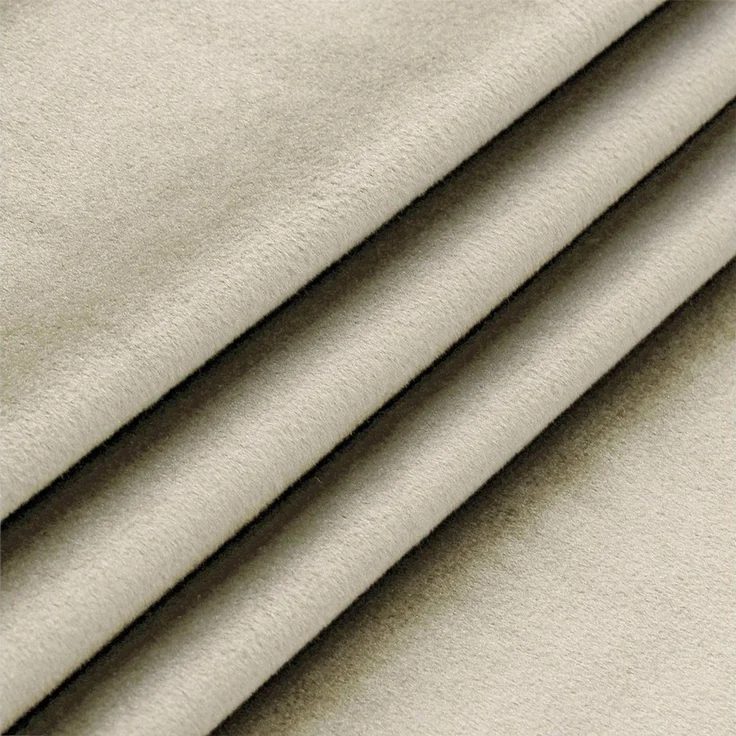 Beautex Verdunkelungsvorhang Samt Vorhang Ösen Gardine Velvet blickdicht abdunkelnd (1 St), Ösen, abdunkelnd – Bild 3