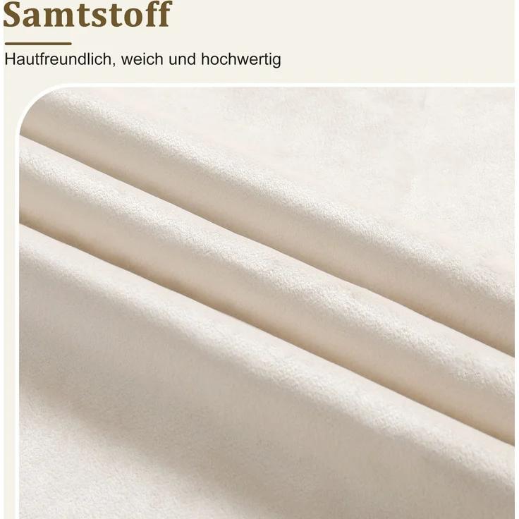 Polsterbett mit Lattenrost und Kopfteil, 90x200 cm, gepolsterter Kopfteil, Einzelbett, Kinderbett, Samt – Bild 4