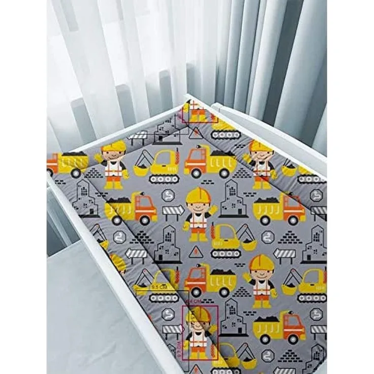 Wickelauflage Wickelunterlage Baumwolle 60x70 cm