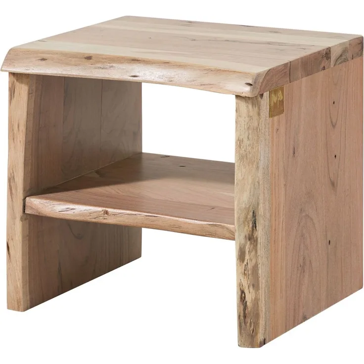 Nachttisch Akazie 45x40x45 natur lackiert PURE ACACIA #310