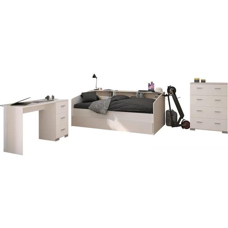 Parisot Kinderzimmer und Jugendzimmer Sleep in weiß Set 3-tlg. – Bild 6
