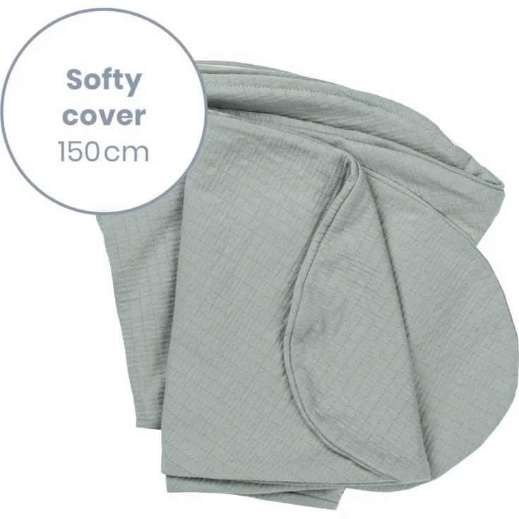 Doomoo Softy Tetra Stillkissenbezug - Jersey Green