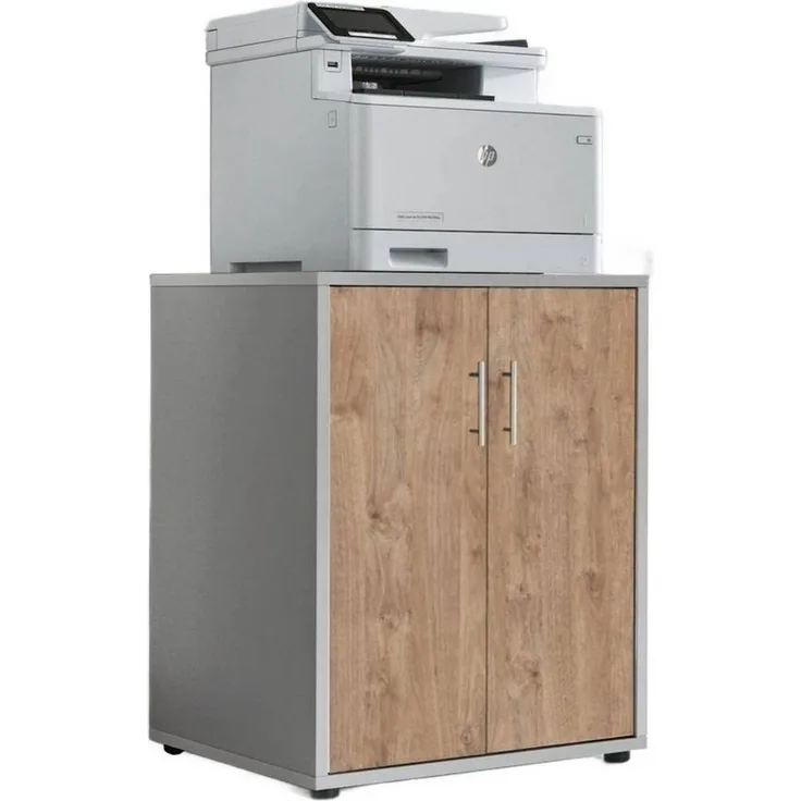 BMG Möbel Aktenschrank Druckerschrank Office Edition (große Oberplatte auch für Office Drucker geeignet) Höhe 74 cm, optimale Ergänzung zu Schreibtischen