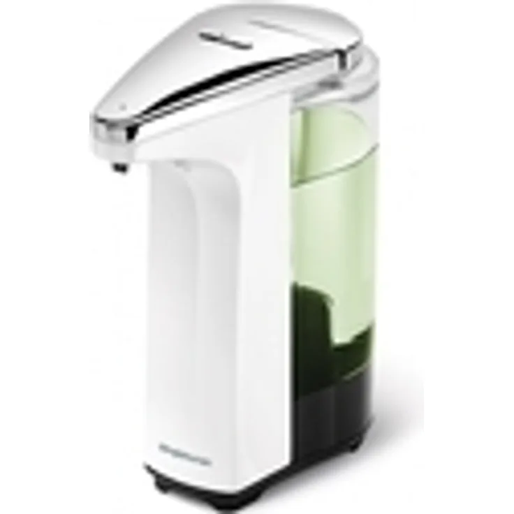 simplehuman batteriebetriebener Sensorspender, weißer Kunststoff