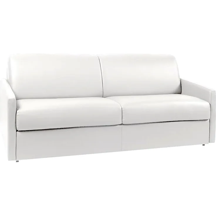 Schlafsofa 4-Sitzer CALIFE - Weiß - Liegefläche: 160 cm - Matratzenhöhe: 22 cm
