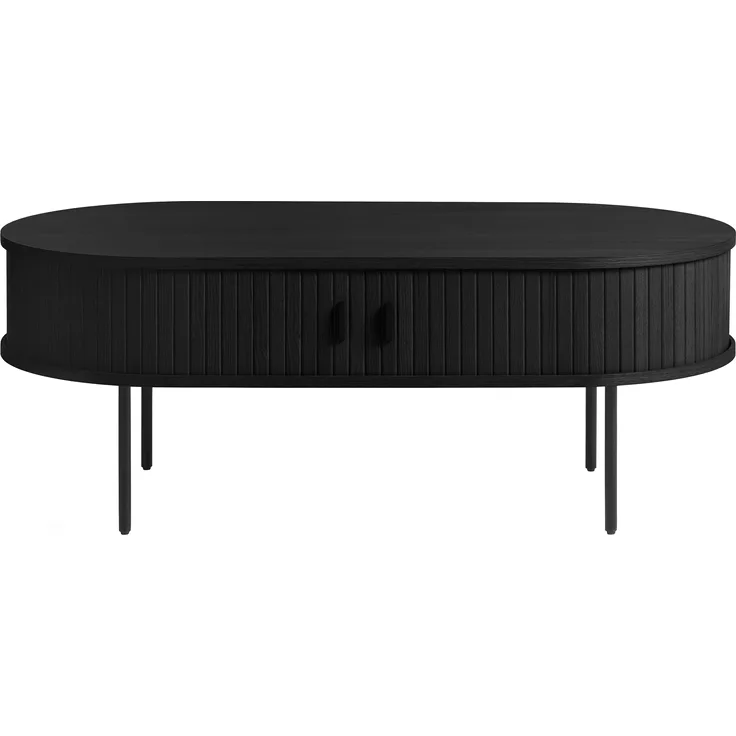 Couchtisch >Nerja< in Schwarz - 120x45x60 (BxHxT)