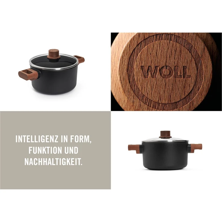 WOLL Kochtopf Eco Logic QXR Gusstopf, Aluminium (1-tlg), PFAS-freie Diamond-QXR - Beschichtung – Bild 2