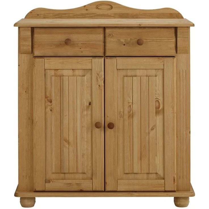 Home affaire Kombikommode Adele, aus massiver Kiefer, 92cm breit – Bild 2