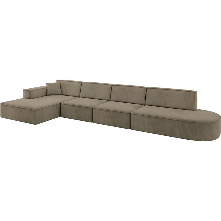 ALTDECOR Ecksofa IREA-L3-v4, Sofa Praktische Bequeme Funktionsecke Couch L-Form Eckcouch, Corner Sofa L-Form Vielseitige Sofa Wohnlandschaft Wohnzimmer