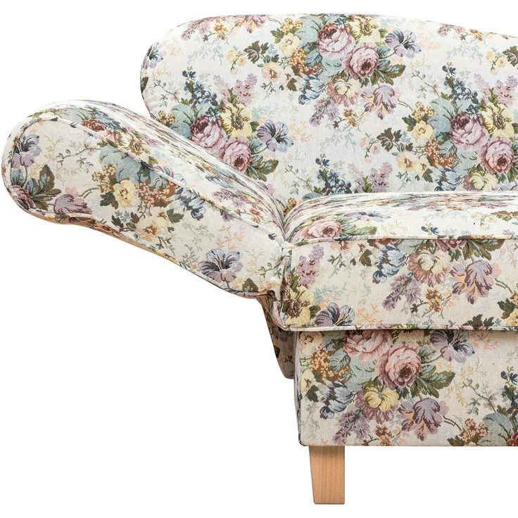 Max Winzer Recamiere mit Armteil links klappbar 'Selma', Flachgewebe rosé, 82 cm x 88 cm x 190 cm – Bild 7
