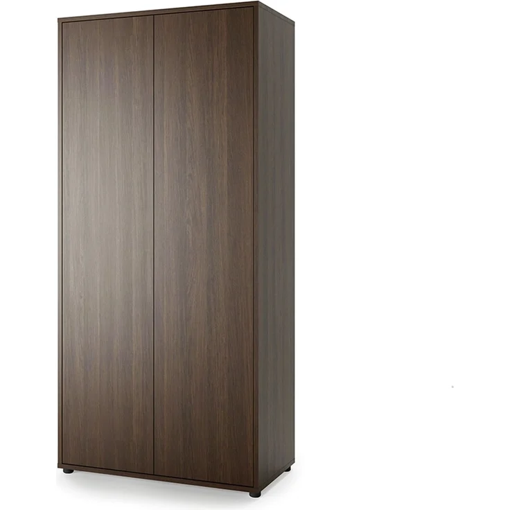 MEBLINI Kleiderschrank BC-20 für Schrankbett - Dunin Eiche - 101x217x55cm - 2 Türig - Drehtürenschrank mit Einlegeböden und Kleiderstange – Bild 1