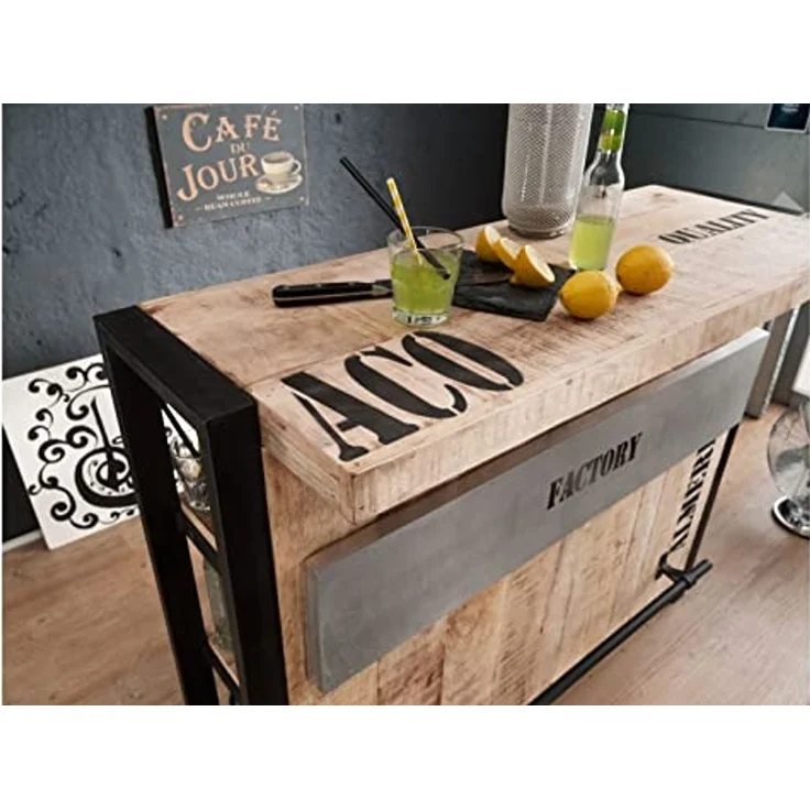 Bar Mango 120x45x100 natur bedruckt FACTORY #140 – Bild 2