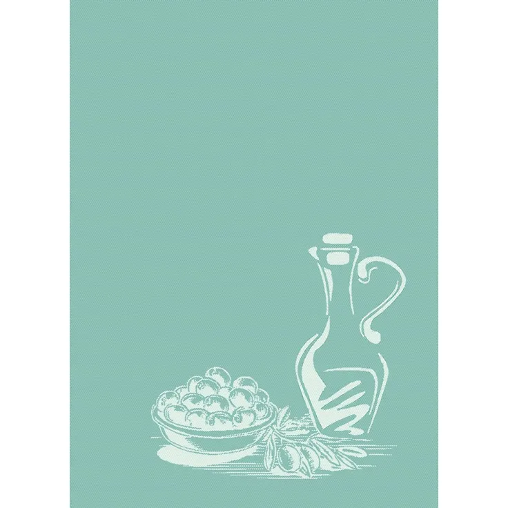 ROSS Geschirrtuch OLIVE BL 50x70 cm grün