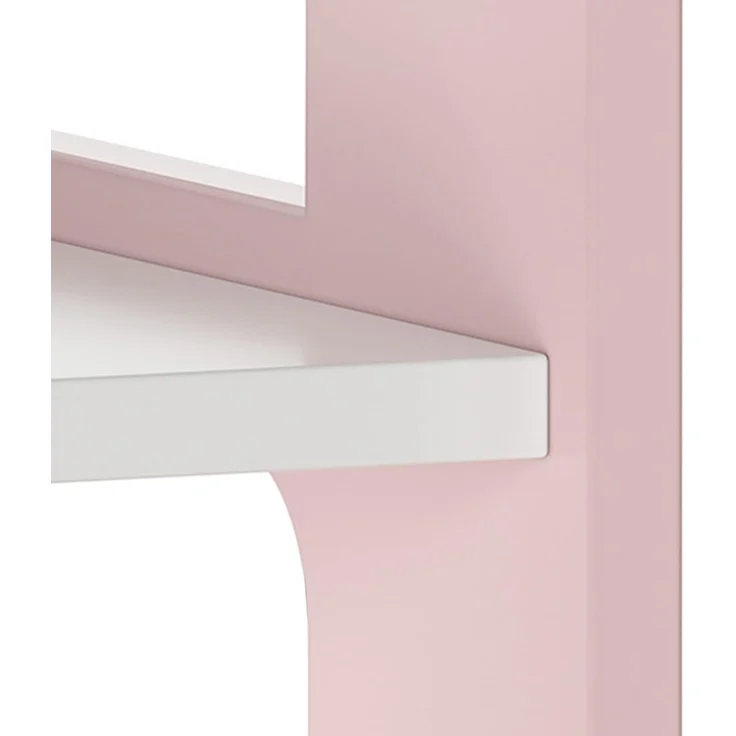 Kindergarderobe Vestnes 114x77x30 cm Cotton Candy/Weiß [en. casa] – Bild 7