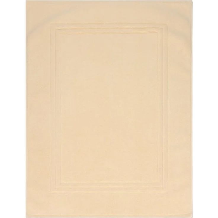 Betz Badematte Luxus Badvorleger Badteppich Gold 50x70 cm Farbe beige, Baumwolle – Bild 4