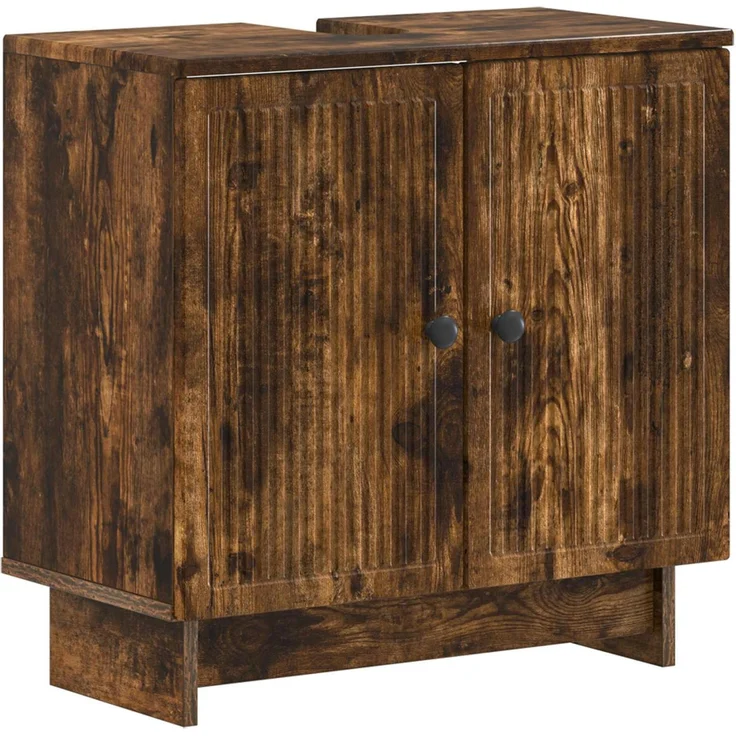 vidaXL 3-teiliges Badezimmer-Schranksystem EDE Räuchereiche 3417824 – Bild 4