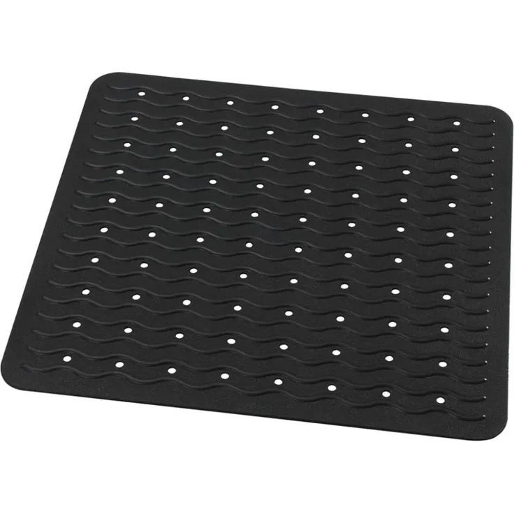RIDDER Duscheinlage Antirutschmatte Playa 54x54 cm Schwarz 68410