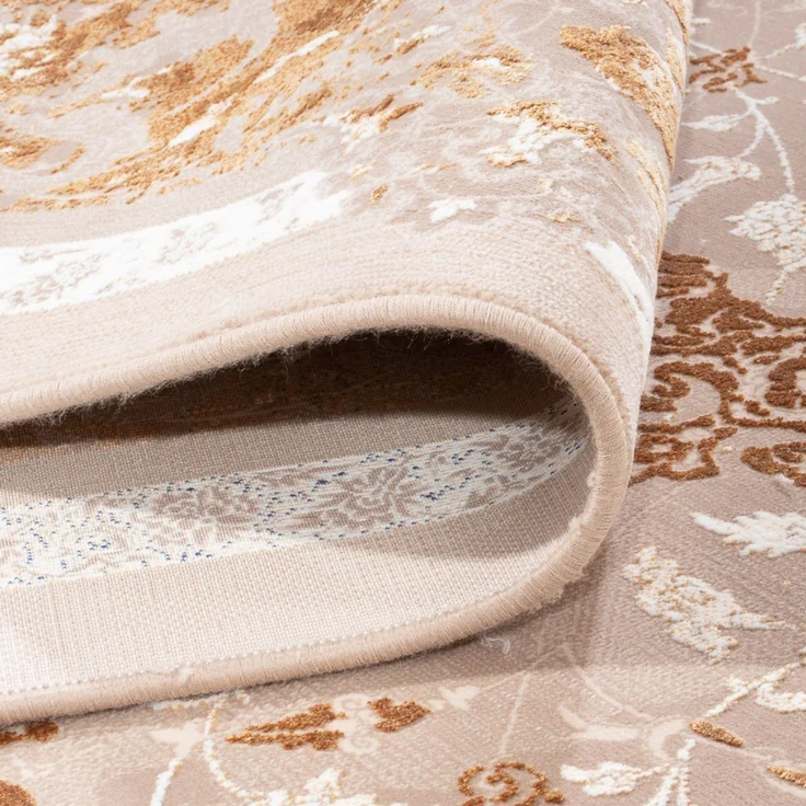 Orientalischer Webteppich - 350x250 cm - beige – Bild 4