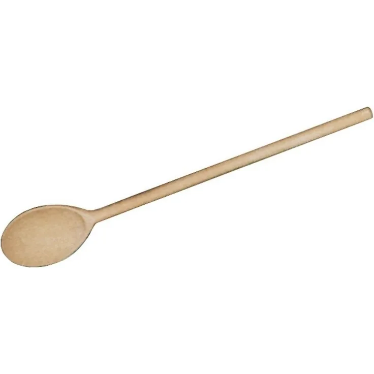 Contacto Kochlöffel, aus Buchenholz, nicht spülmaschinengeeignet, oval extra stark, 35 cm