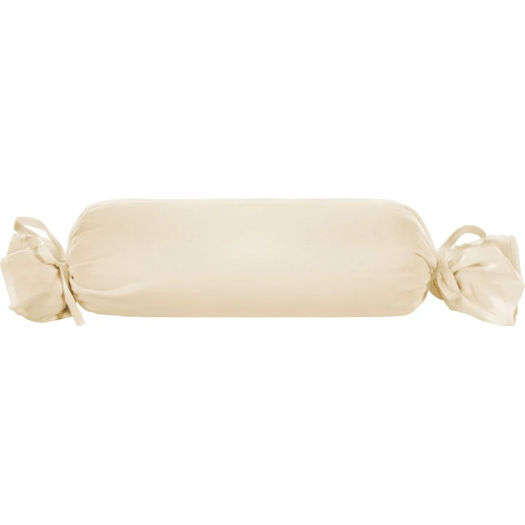 biberna Feinjersey-Kopfkissenbezug, kitt, 15x40 cm – Bild 1