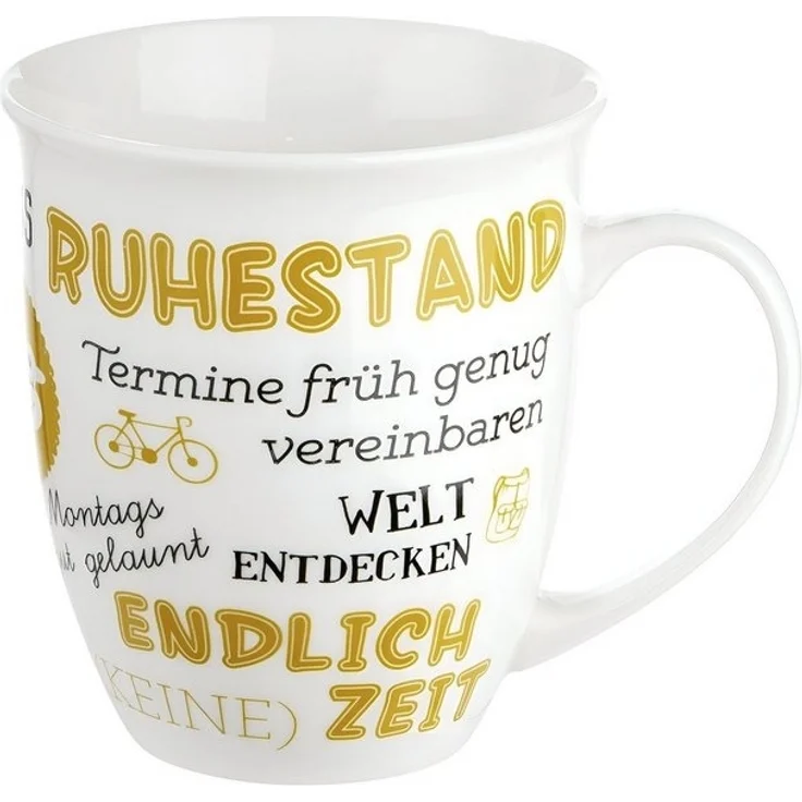 GILDE Becher Henkelbecher Ruhestand – Bild 2