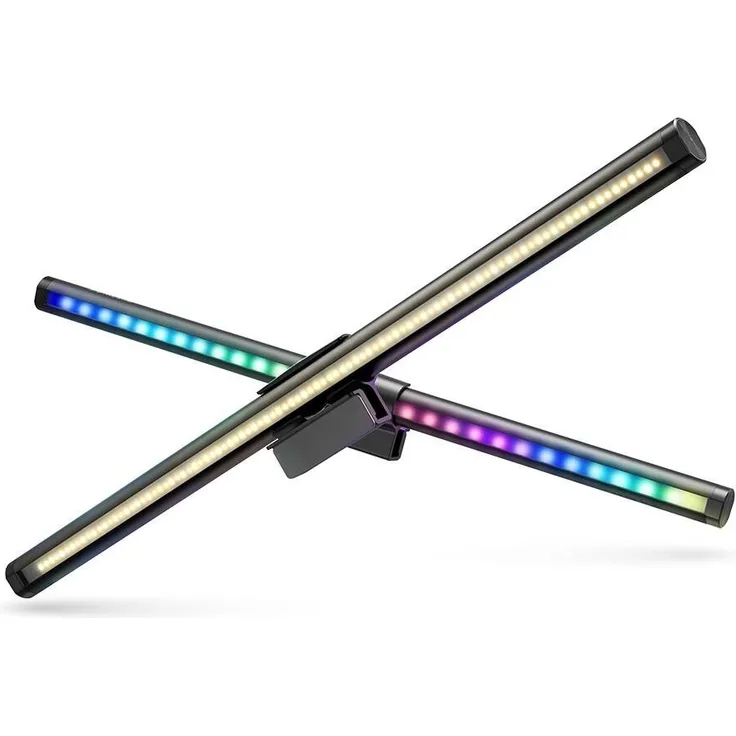 BlitzWolf BW-CML2, RGB-Monitorlampe mit einstellbarer Farbtemperatur von 2700 K bis 6500 K, 15 Lichtmodi