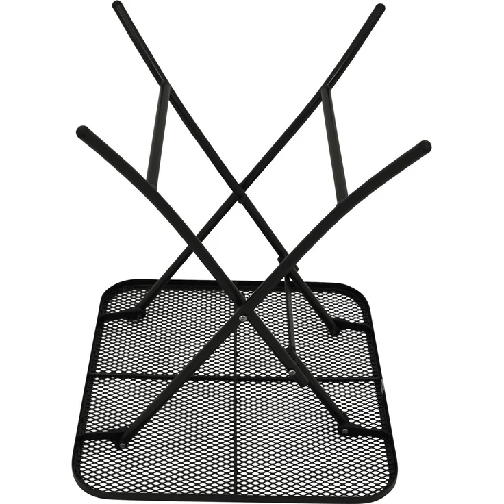 DEGAMO RIVO Klapptisch, Streckmetall, eisengrau, 60x60cm – Bild 2